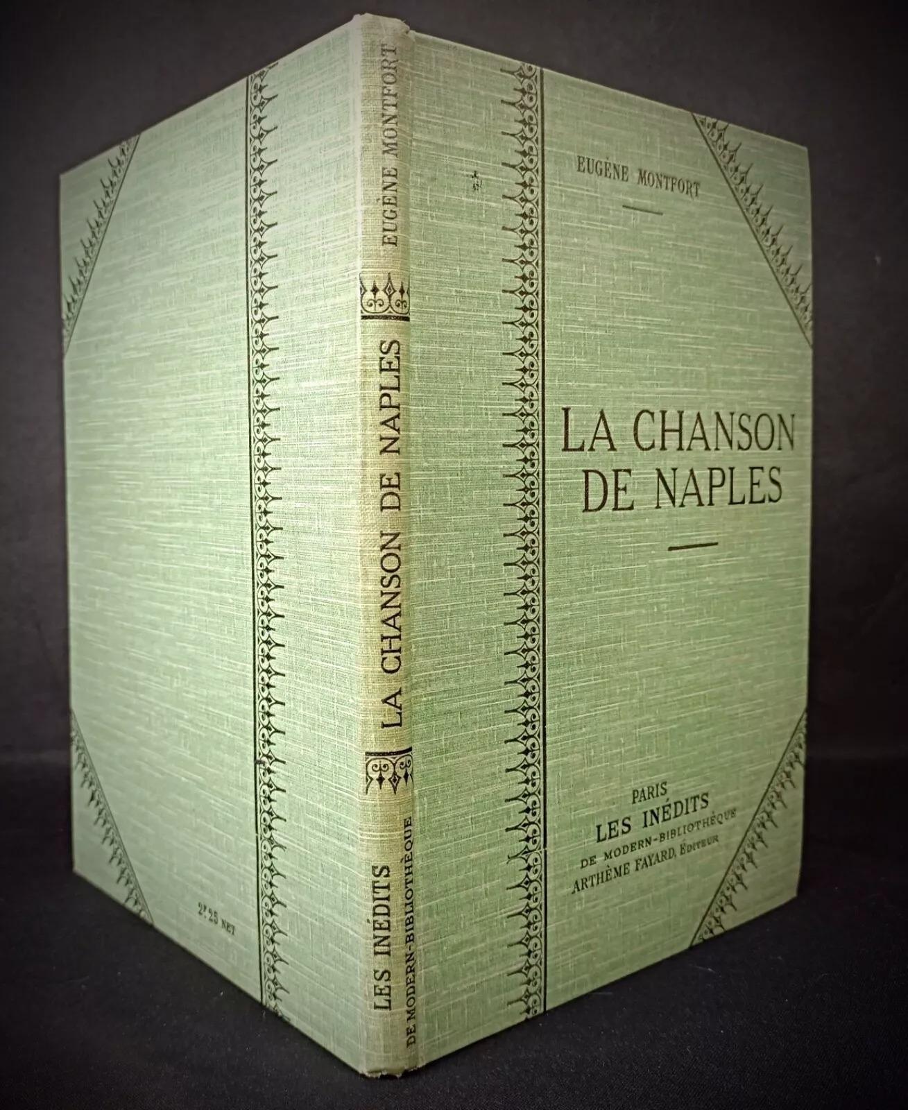 Livre ancien du XXe siècle d'Eugène Montfort - 