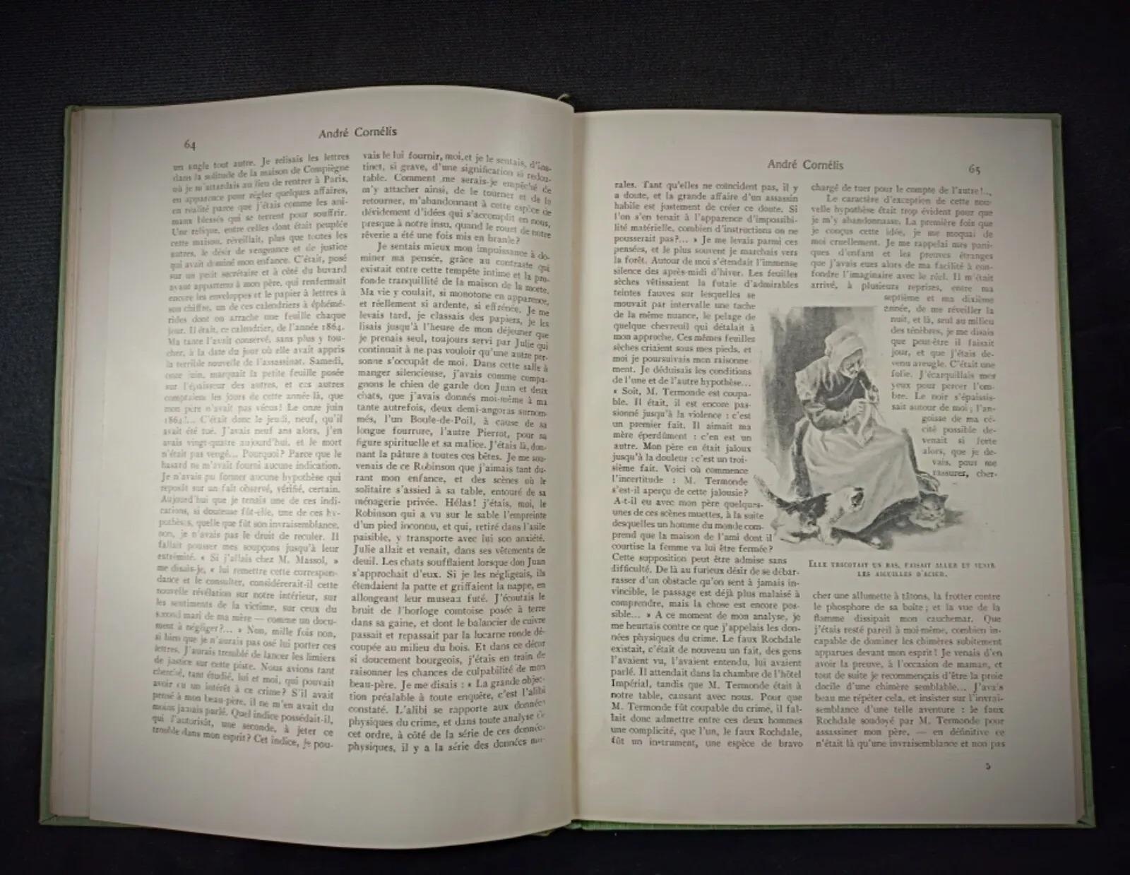 Empire Antique 20th Century Book by Paul Bourget 
