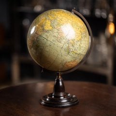 Antique 20th Century British Empire Globe By George Philips & Sons Ltd c.1900