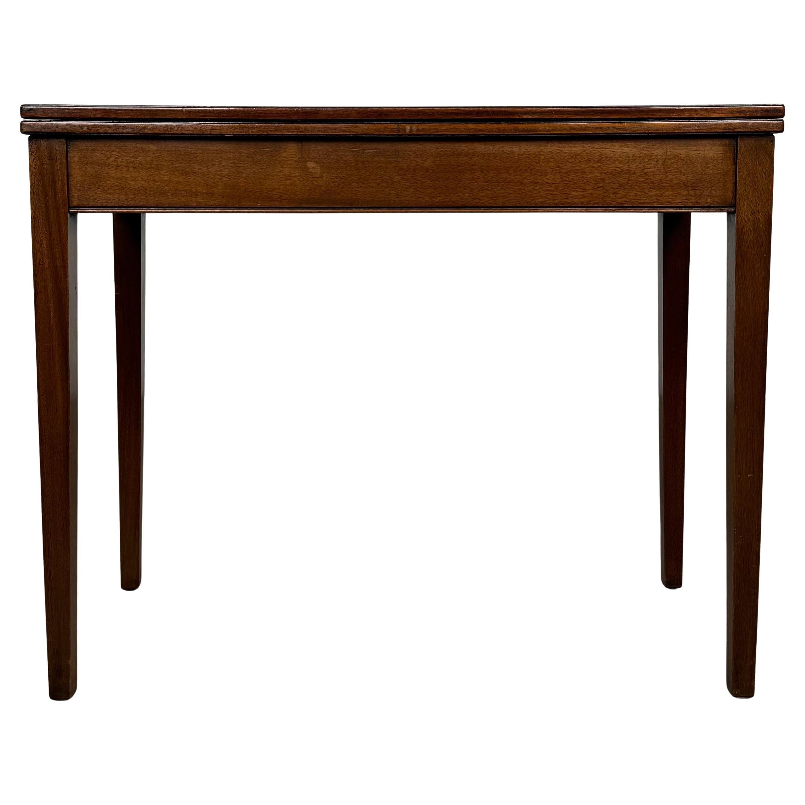 Antique 20th Century Card Table In Mahogany ( REF AF-3678 )