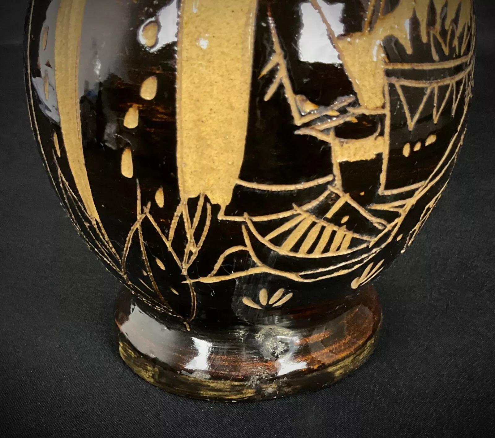 Vase, pichet et cruche anciens en céramique du 20TH CENTURY DESIGN - 2Y434 Bon état - En vente à Bordeaux, FR