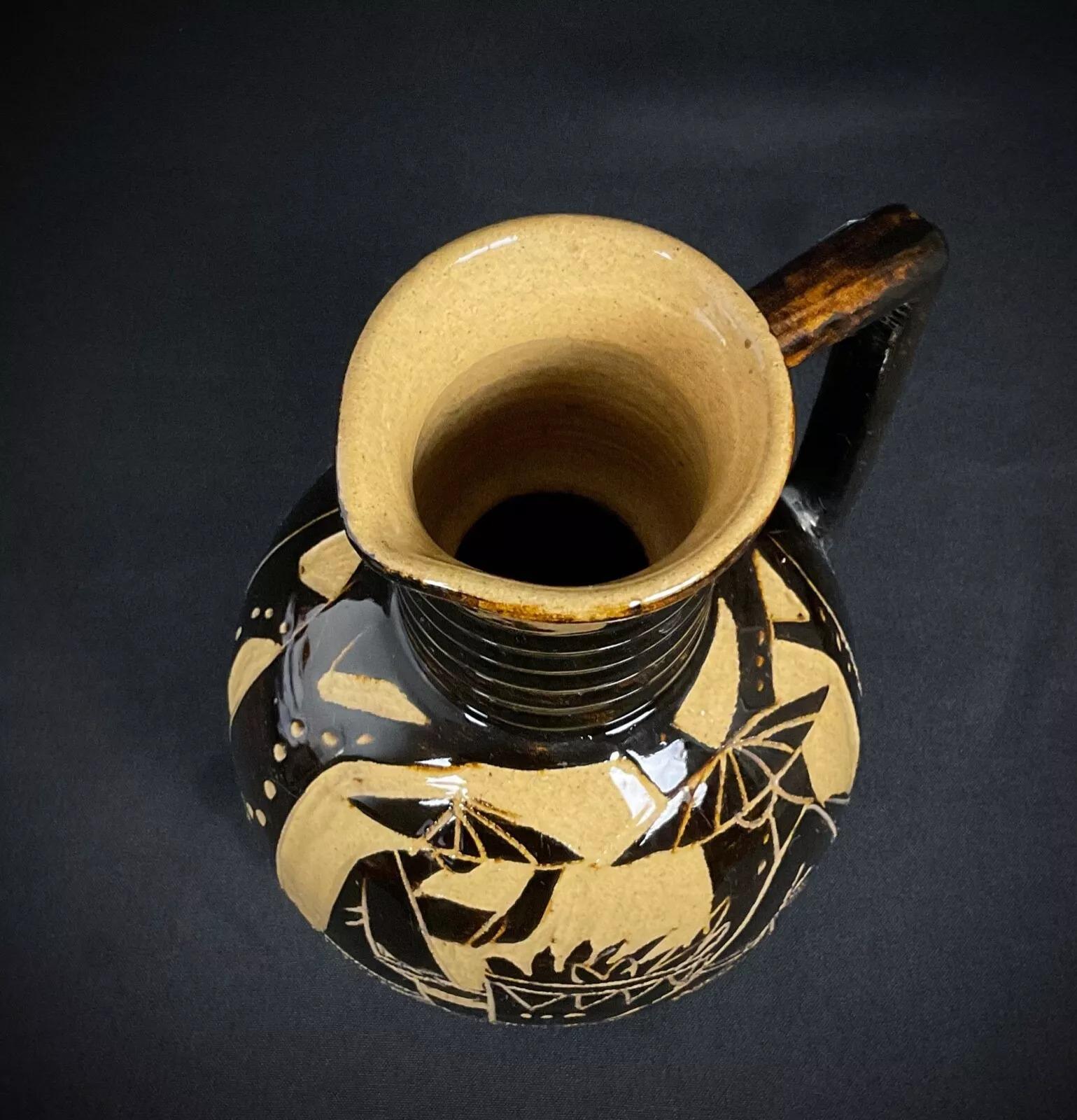 Vase, pichet et cruche anciens en céramique du 20TH CENTURY DESIGN - 2Y434 en vente 3