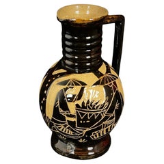 Antike Keramik Vase/Krug/Kanne des 20. Jahrhunderts - Kompliziertes Design - 2Y434