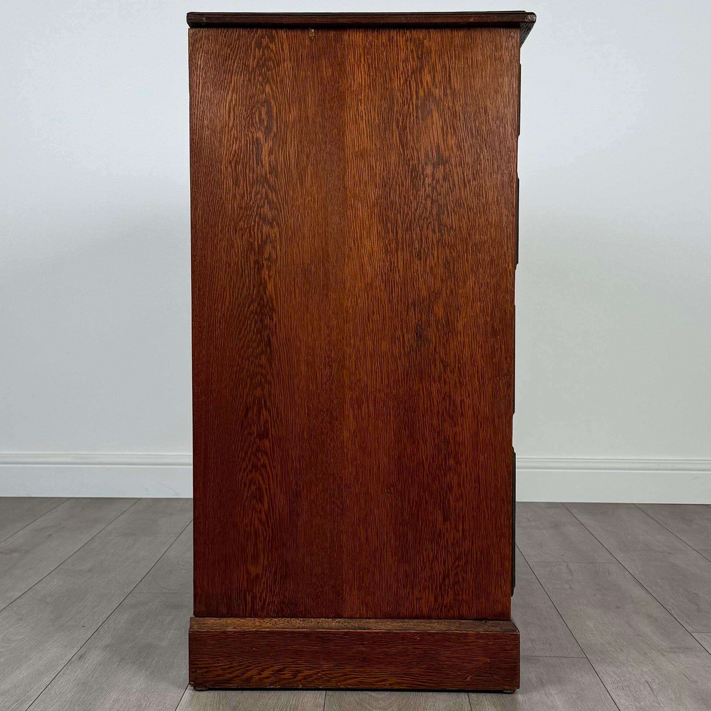 Antique 20th Century Chest Of Drawers Of Fine Quality In Oak ( REF AF-3681 For Sale 4