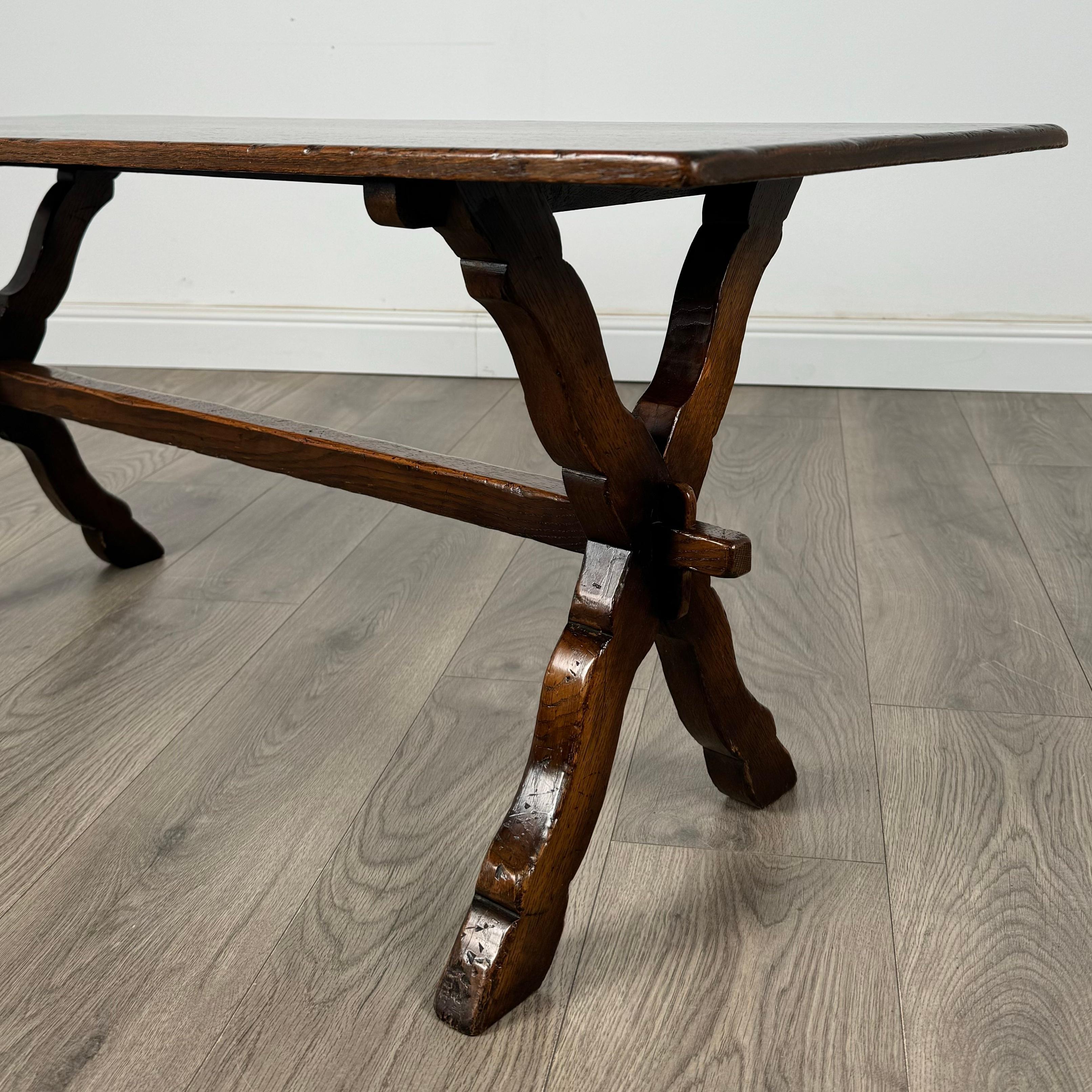 Chêne Table basse ancienne du 20ème siècle en Oak Oak ( REF AF-3405 ) en vente
