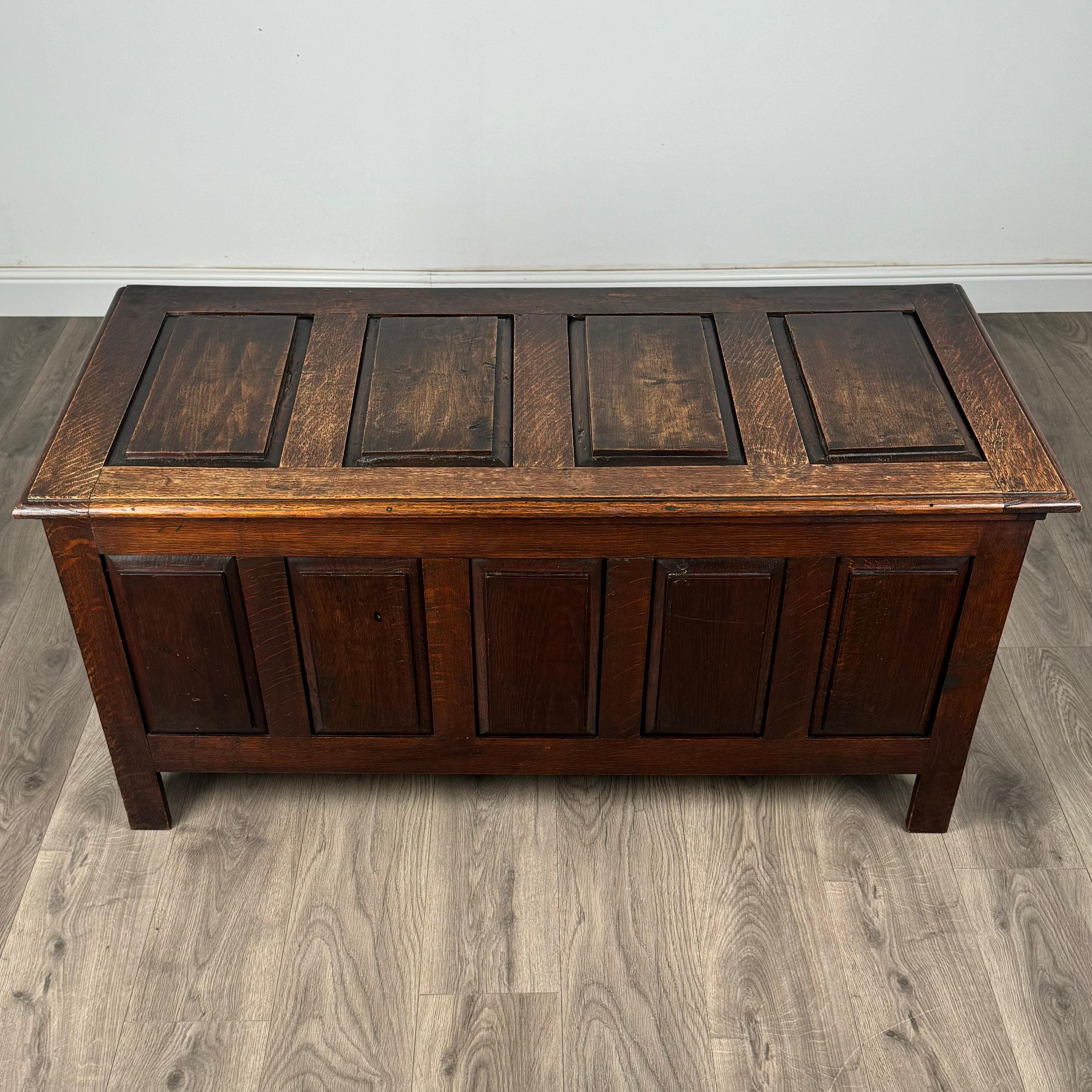 Antico forziere del XX secolo in Oak ( REF AFS 3371 ) in vendita 5