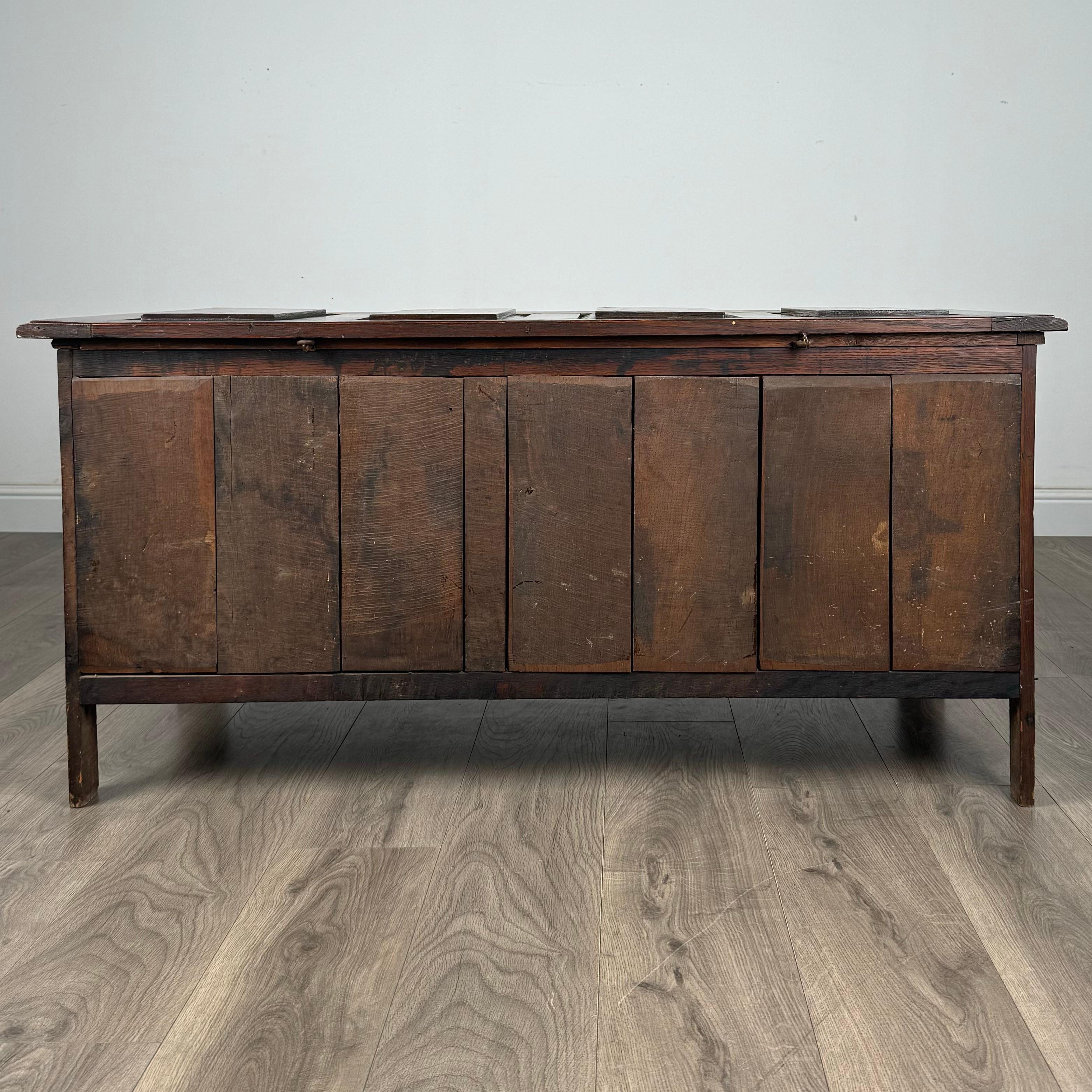 Antico forziere del XX secolo in Oak ( REF AFS 3371 ) in vendita 1