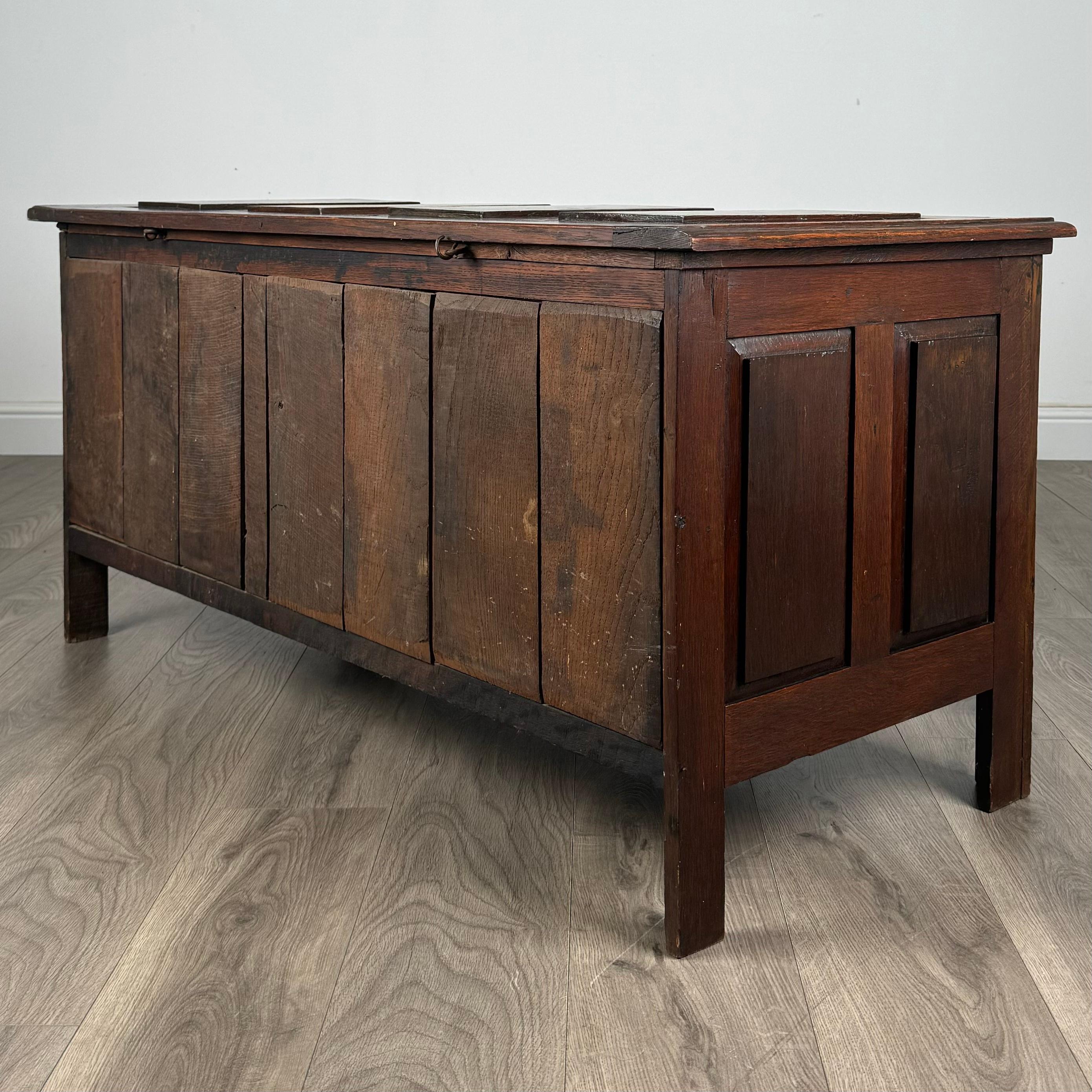 Antico forziere del XX secolo in Oak ( REF AFS 3371 ) in vendita 2
