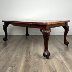 Antique 20th Century Dining Table In Mahogany ( REF AF-3420 )