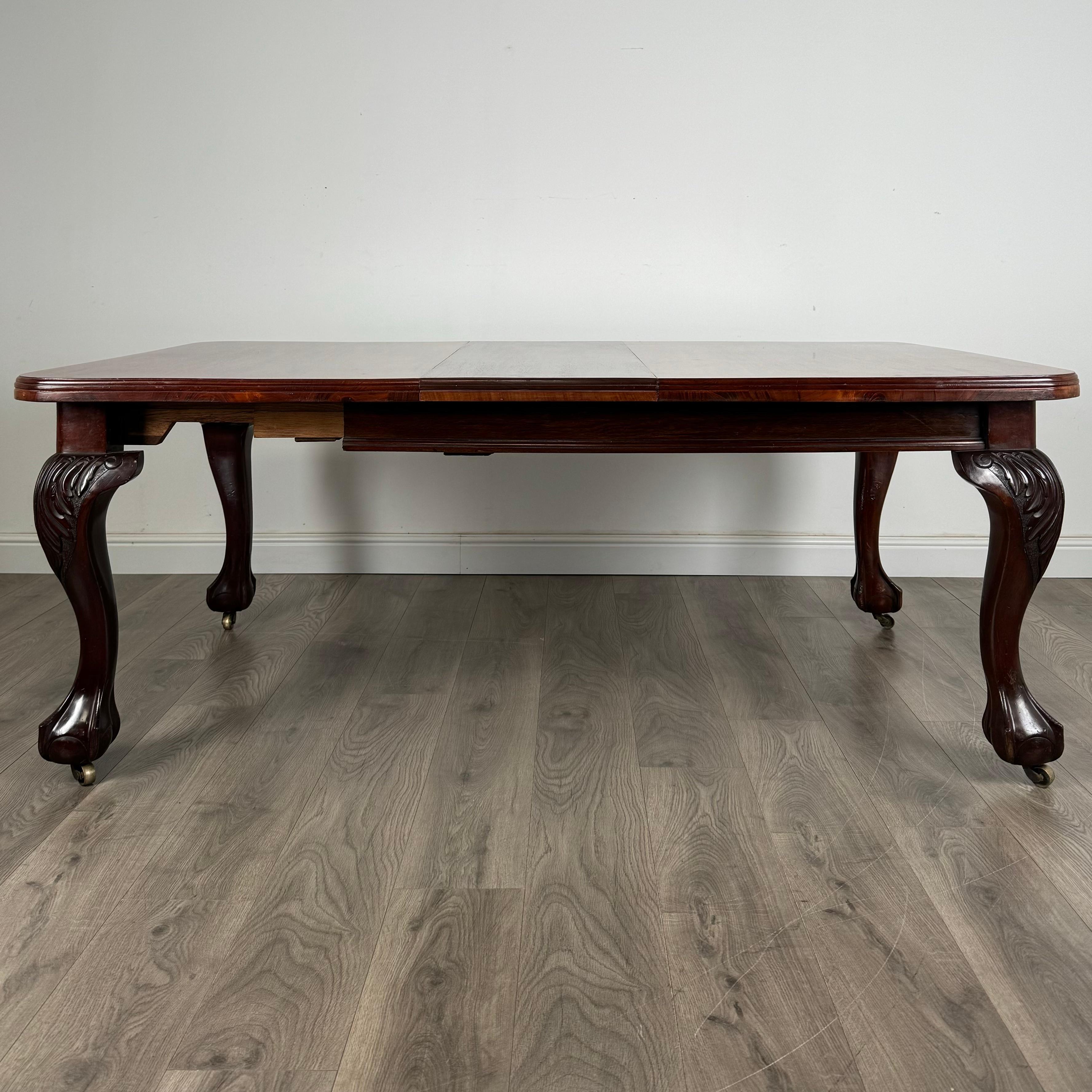 Table de salle à manger ancienne du 20ème siècle en acajou ( REF AF-3420 ) Bon état - En vente à Ledbury, GB
