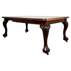 Antique 20th Century Dining Table In Mahogany ( REF AF-3420 )