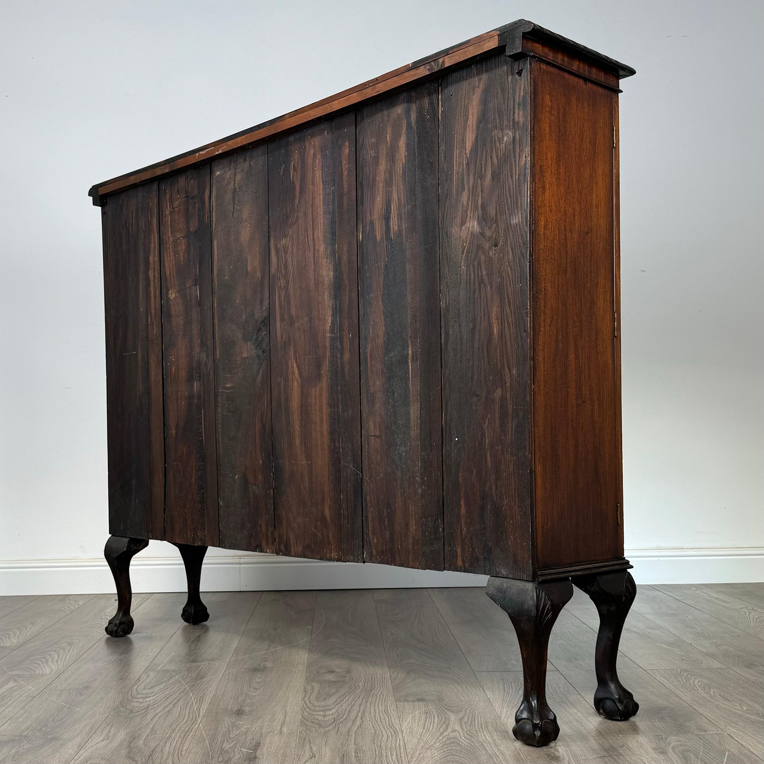 Vitrine ancienne du 20ème siècle en acajou (REF AF-3490) en vente 2