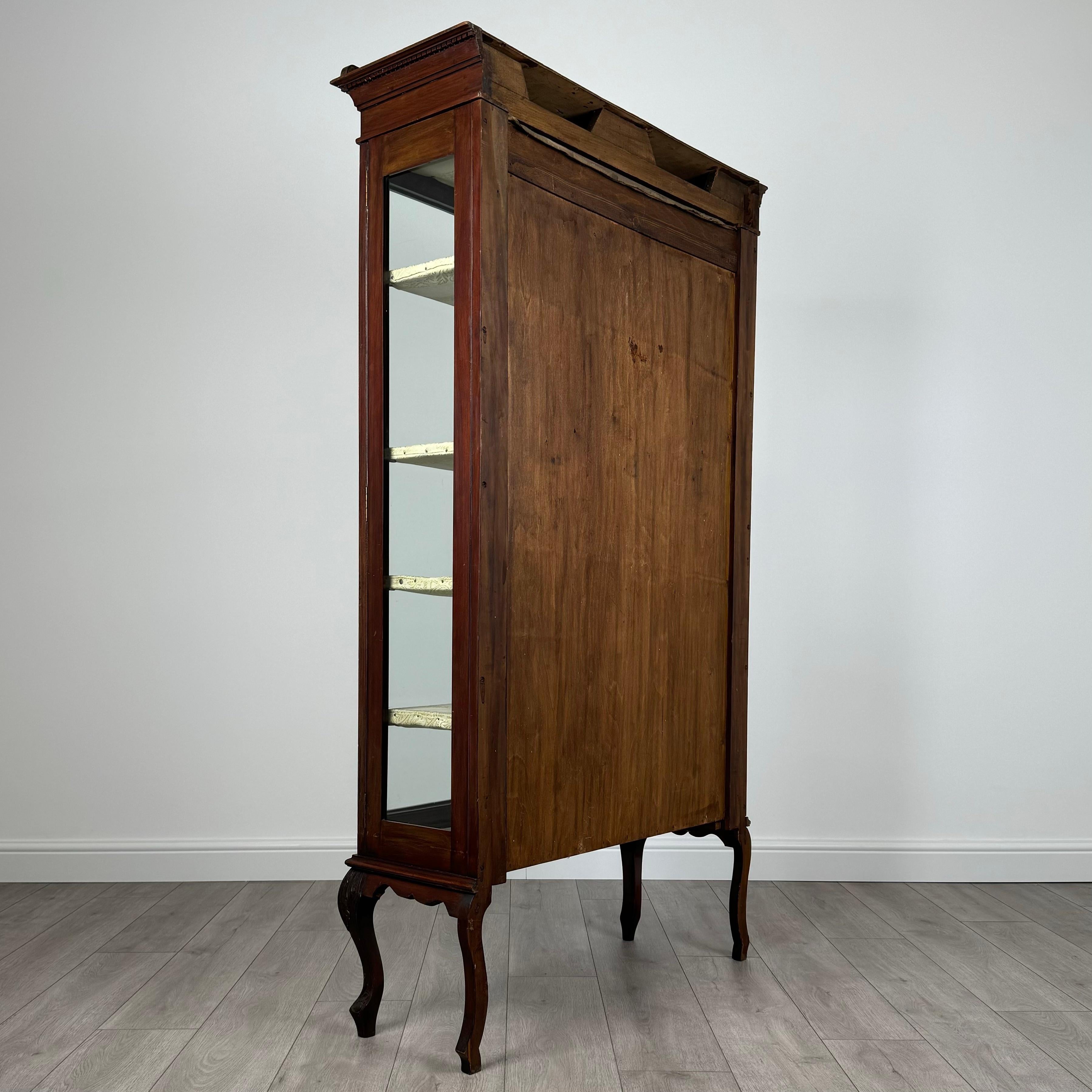 Acajou Vitrine ancienne du 20ème siècle en acajou (REF AF-3514) en vente