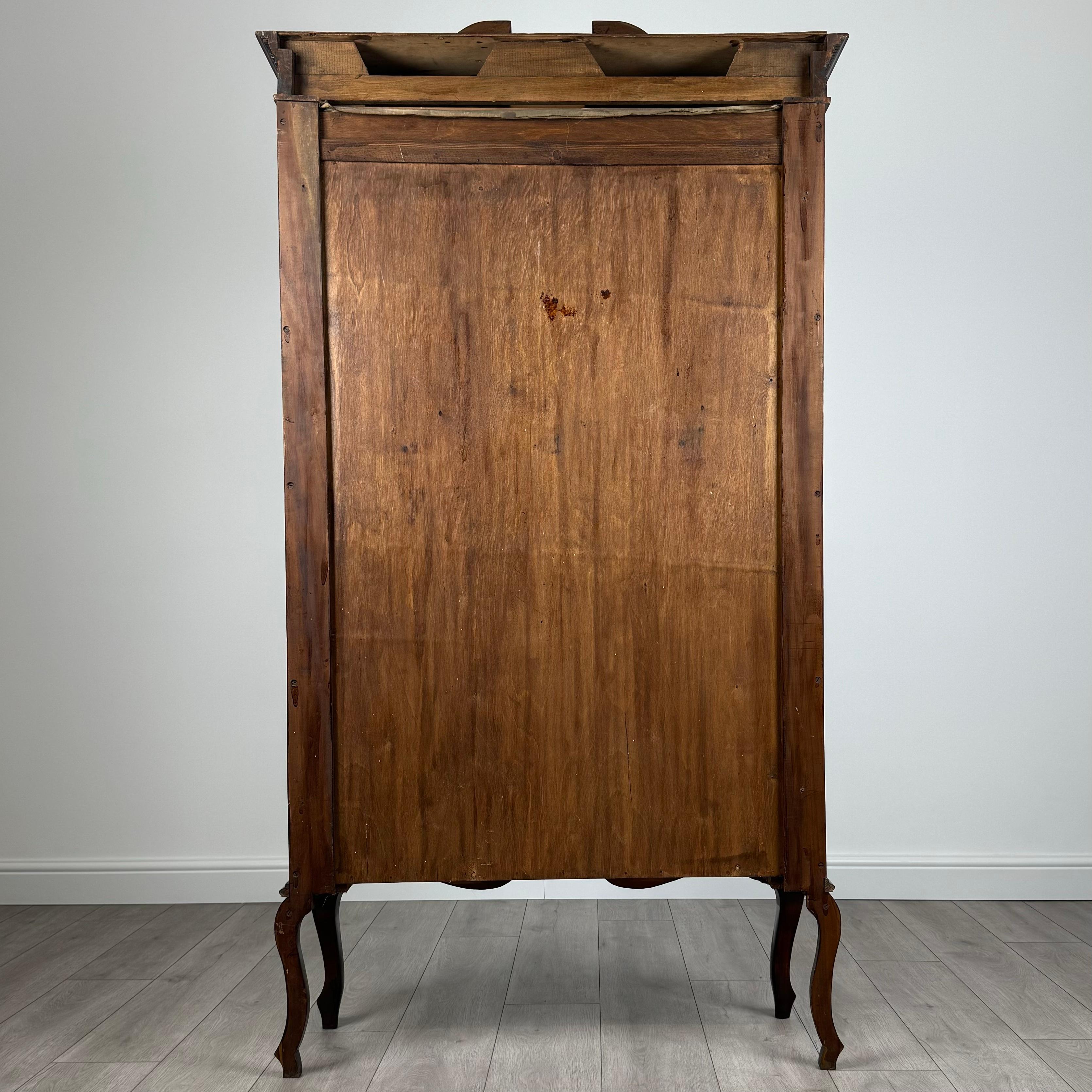 Vitrine ancienne du 20ème siècle en acajou (REF AF-3514) en vente 1
