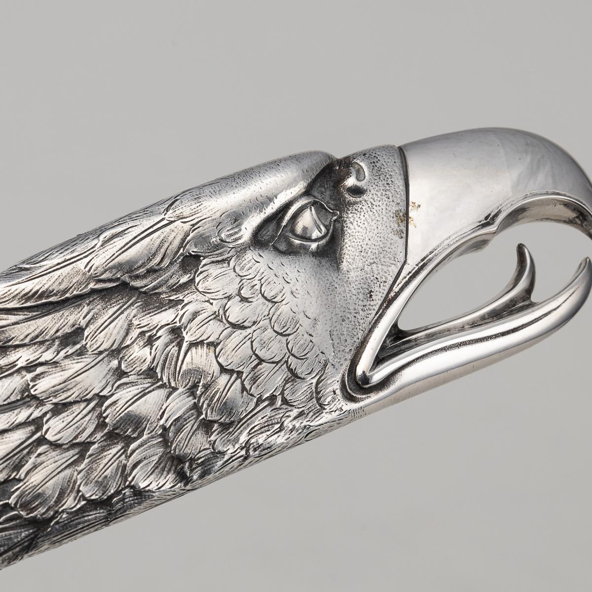 Antique Tourne-papier en argent massif hollandais du 20ème siècle, Thomas H Saakes c.1910 en vente 1