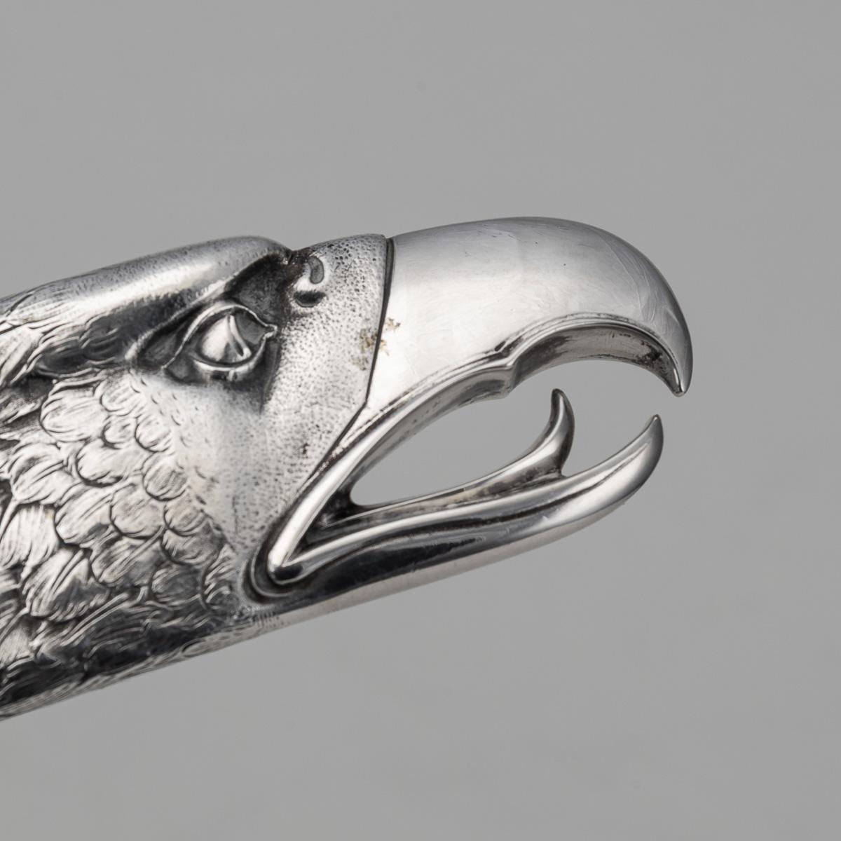 Antique Tourne-papier en argent massif hollandais du 20ème siècle, Thomas H Saakes c.1910 en vente 2