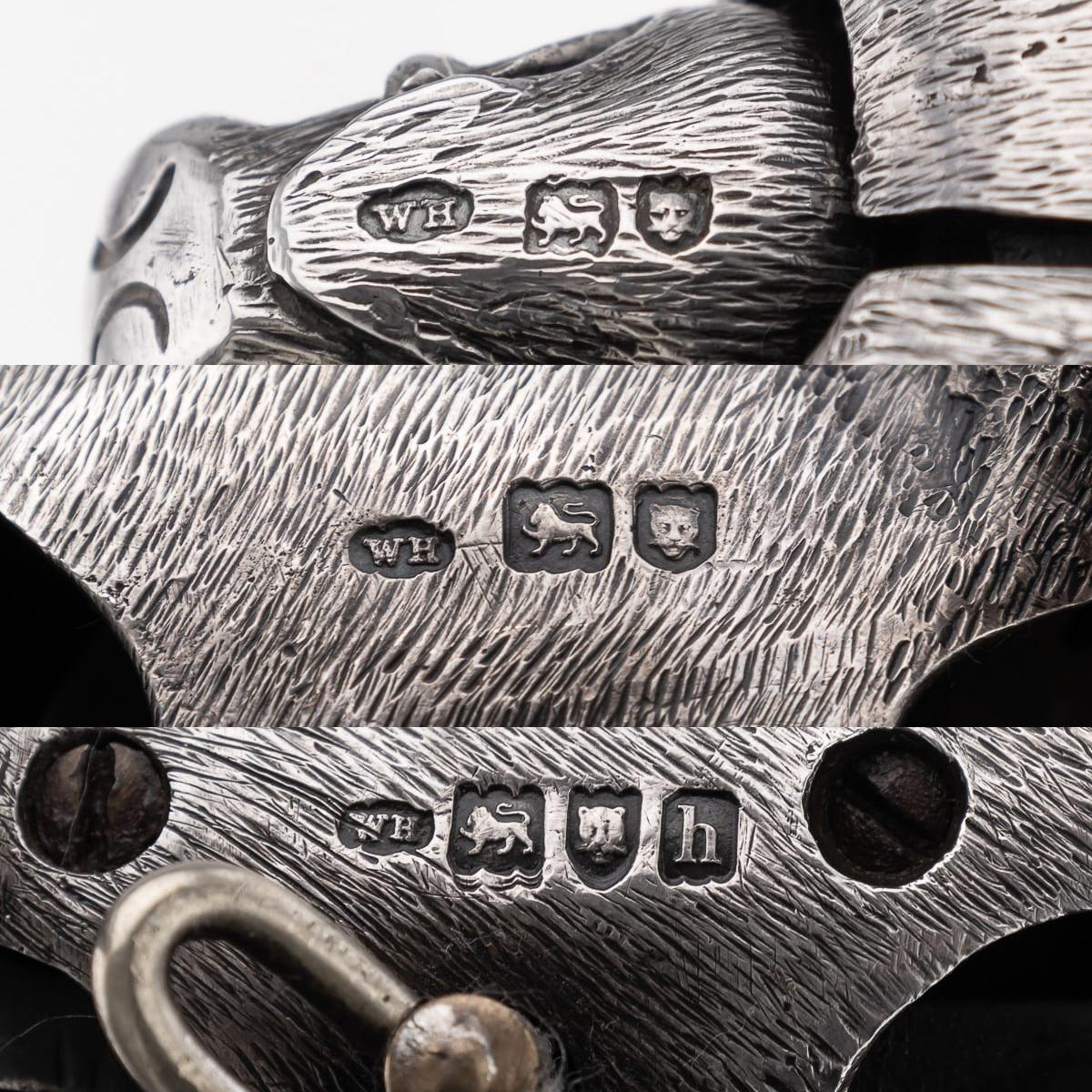 Antique 20ème siècle Edwardian Solid Silver Novelty Butchers Bell, London c.1903 en vente 9