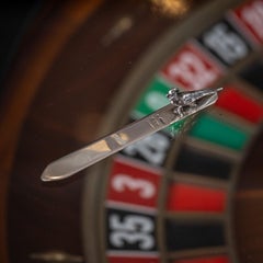 Antique 20th Century English Solid Silver Bookmark By Sampson Mordan & Co c.1918