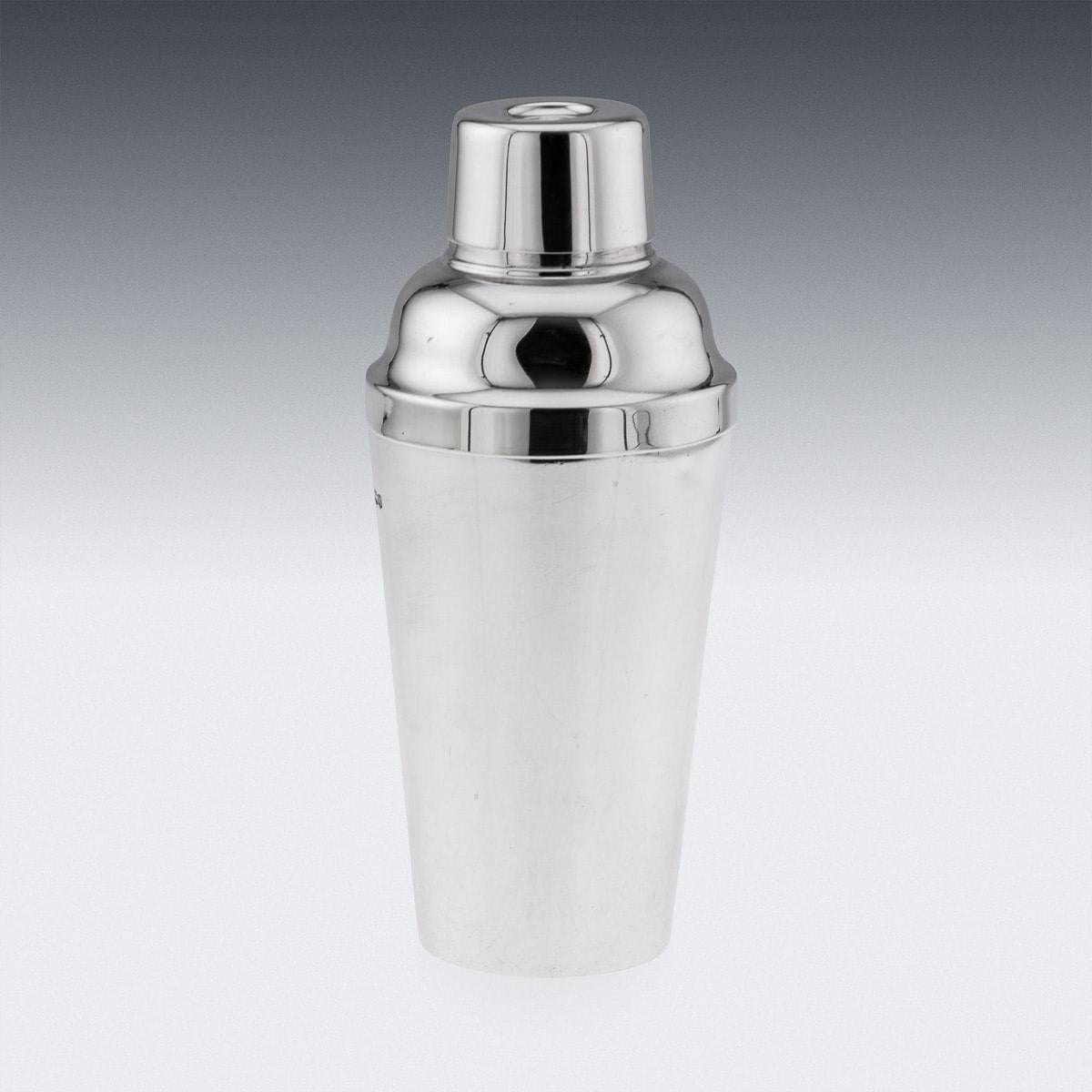 Shaker anglais ancien du 20ème siècle en argent massif, Atkin Brothers c.1924 Bon état - En vente à Royal Tunbridge Wells, Kent