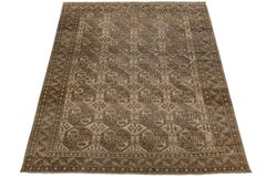 Antique 20th Century Ersari Turkmen Rug  Authentic Tribal Gull Design