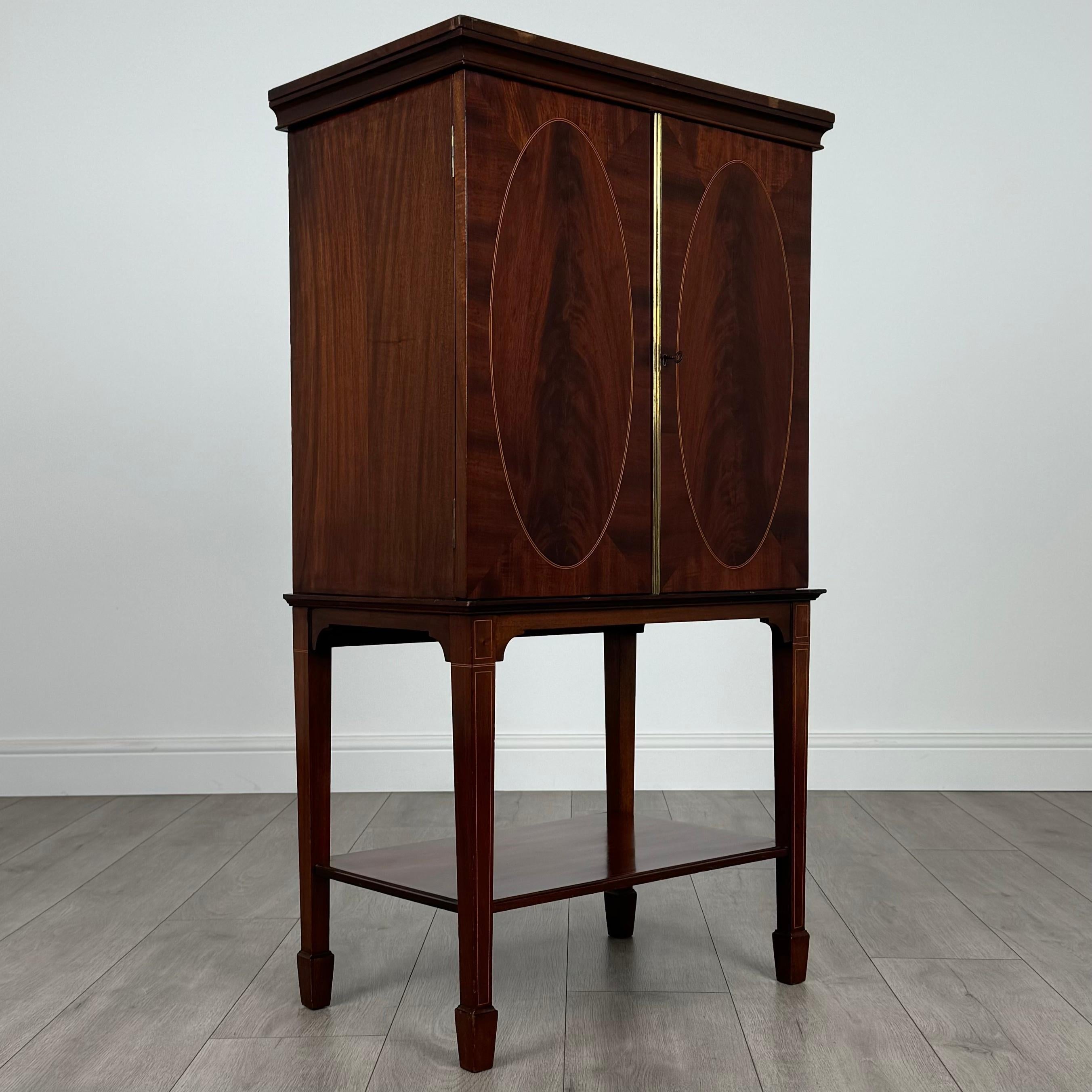 Antique 20th Century Fine Quality Cabinet In Mahogany ( REF AF-3716 ) For Sale 6