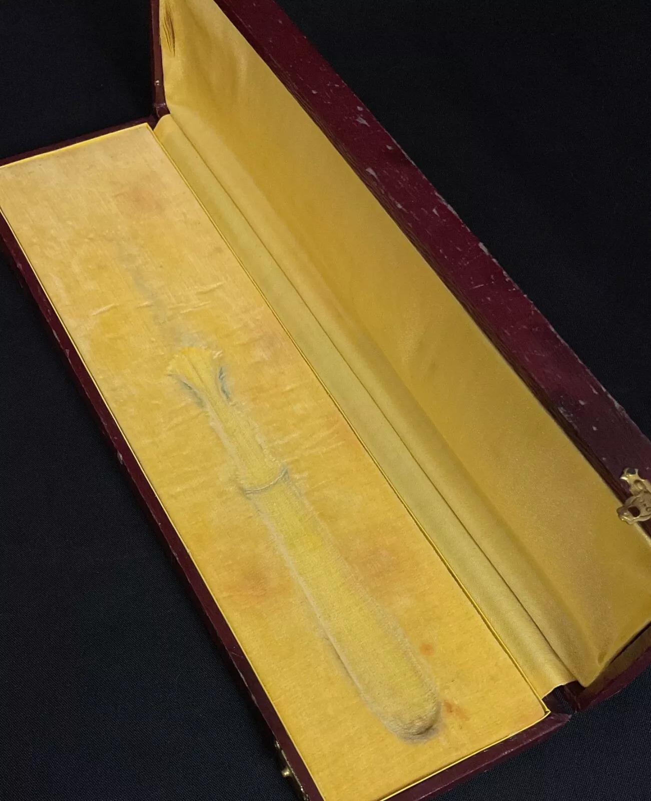 Acier Fourchette pour Gigot du 20e siècle en acier forgé et bakélite, dans sa boîte 2Y531 en vente