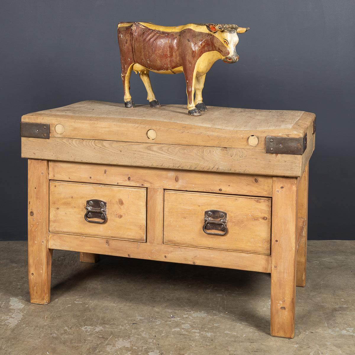 Autre Ancienne table de boucherie française du 20ème siècle, vers 1920 en vente