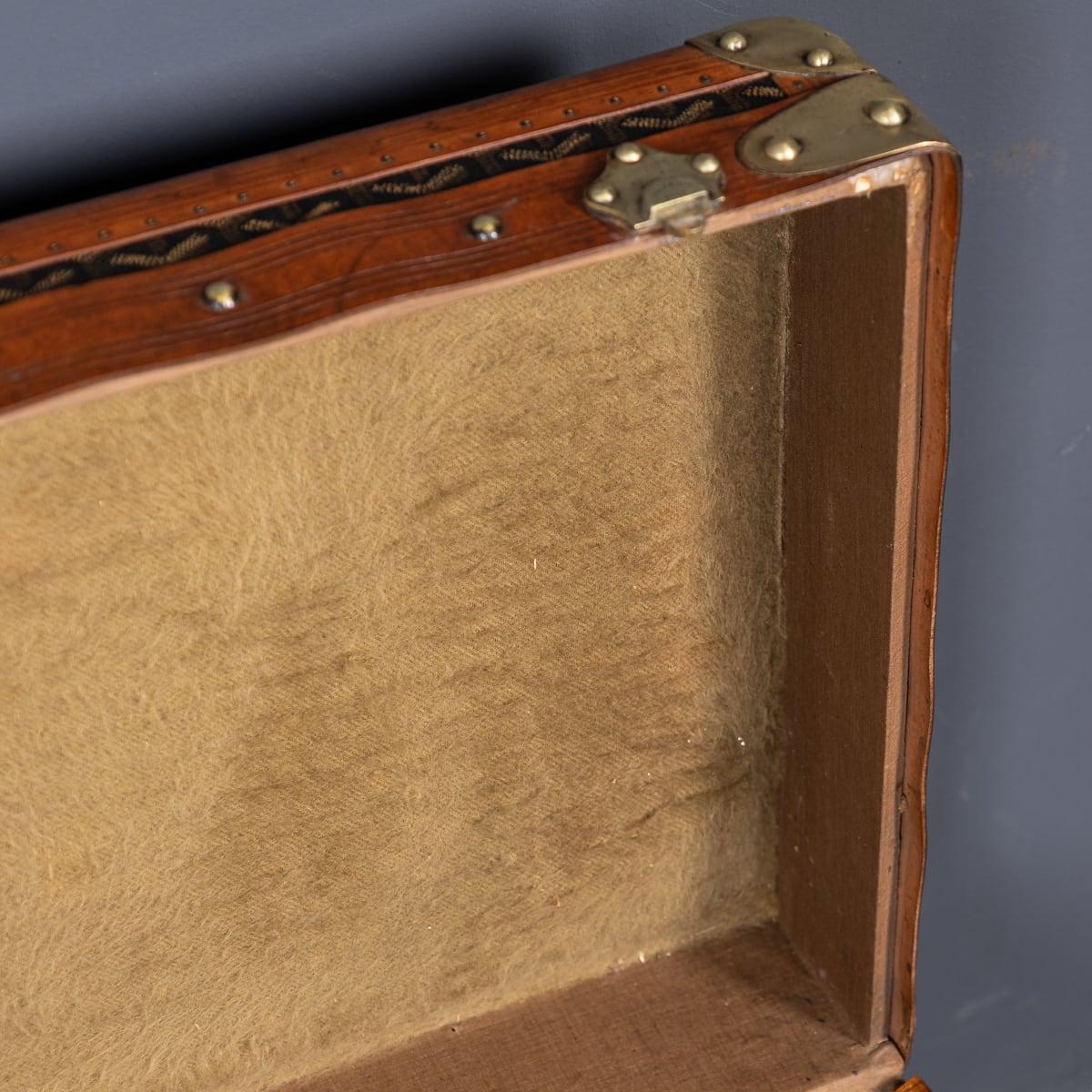 Antico baule francese del XX secolo di Goyard, Parigi, 1920 ca. 7