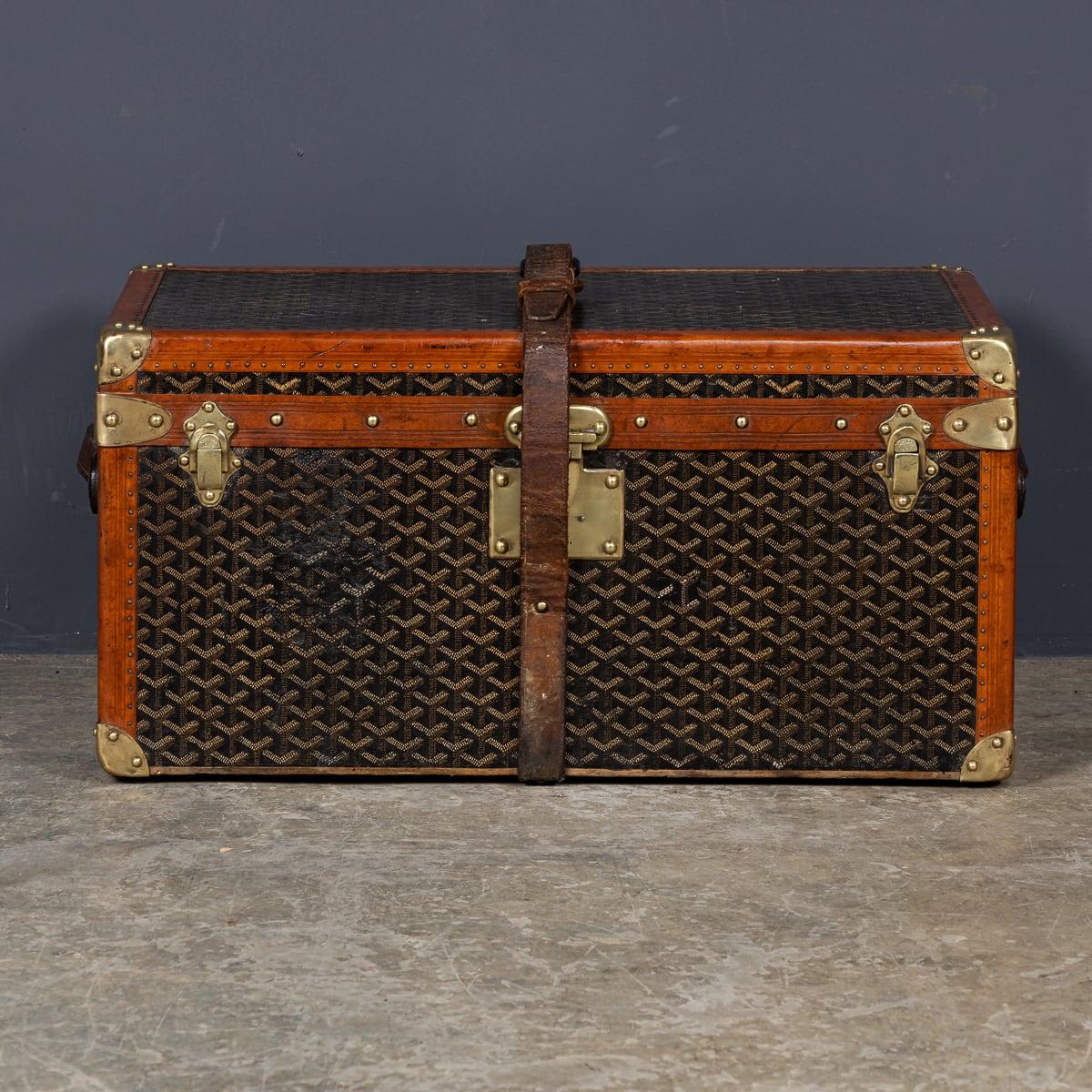 Altro Antico baule francese del XX secolo di Goyard, Parigi, 1920 ca.