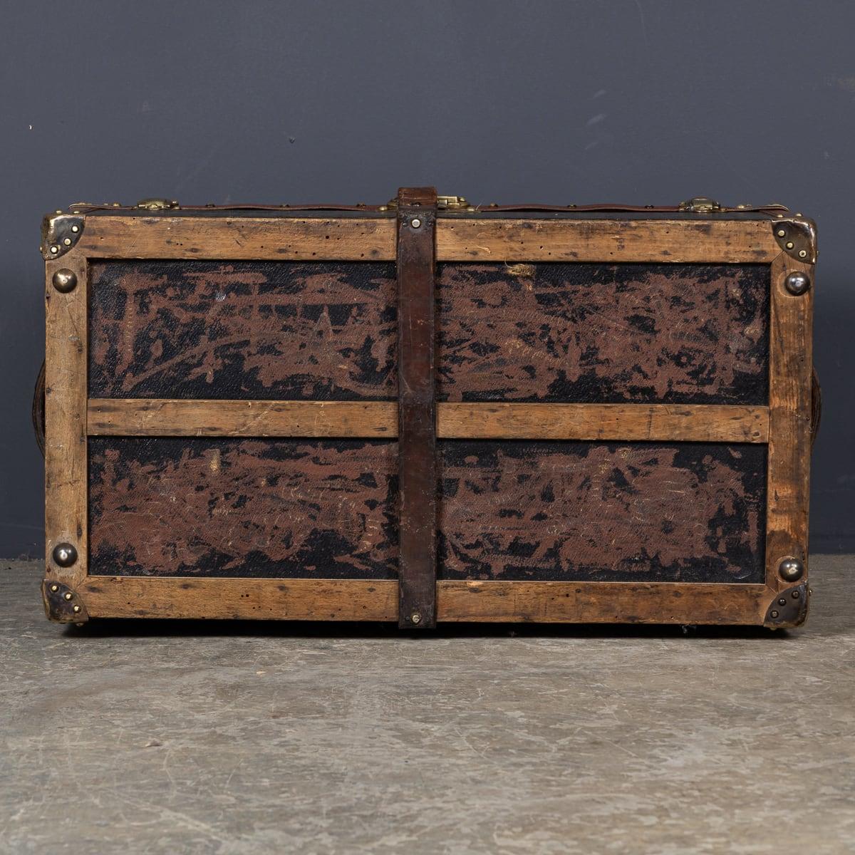 Antico baule francese del XX secolo di Goyard, Parigi, 1920 ca. 2