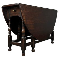 Antique 20th Century Gate Leg Table In Oak ( REF AF-3526 )