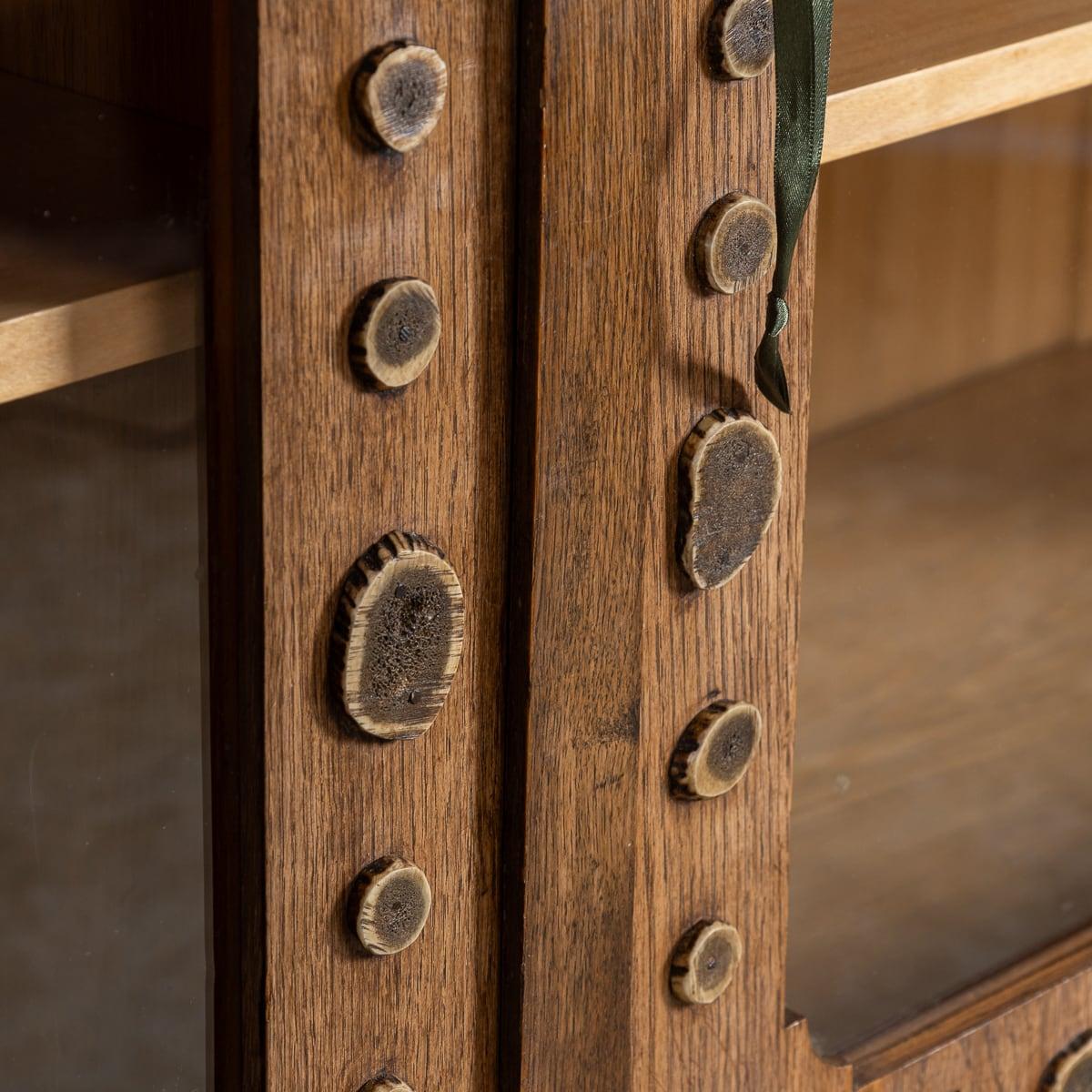 Antique 20th Century German Black Forest Oak & Antler Cabinet c.1900 For Sale 7