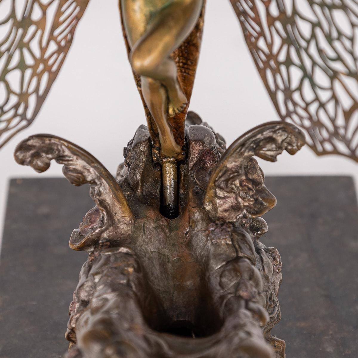 Butterfly antique du 20ème siècle en bronze doré par Carl Kauba (1865-1922) en vente 12