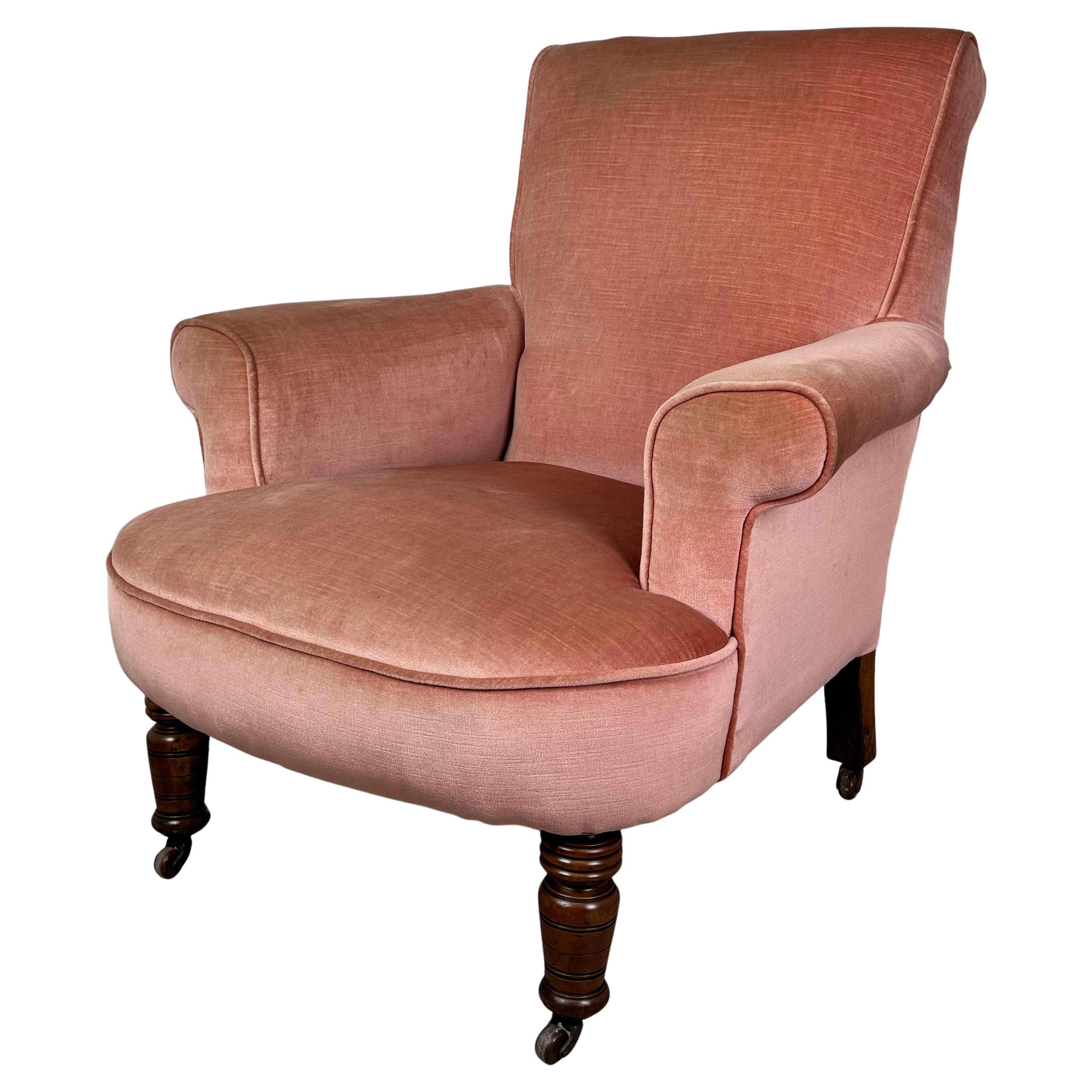 Antique 20th Century Good Quality Armchair In Mahogany ( REF AF-3560 )