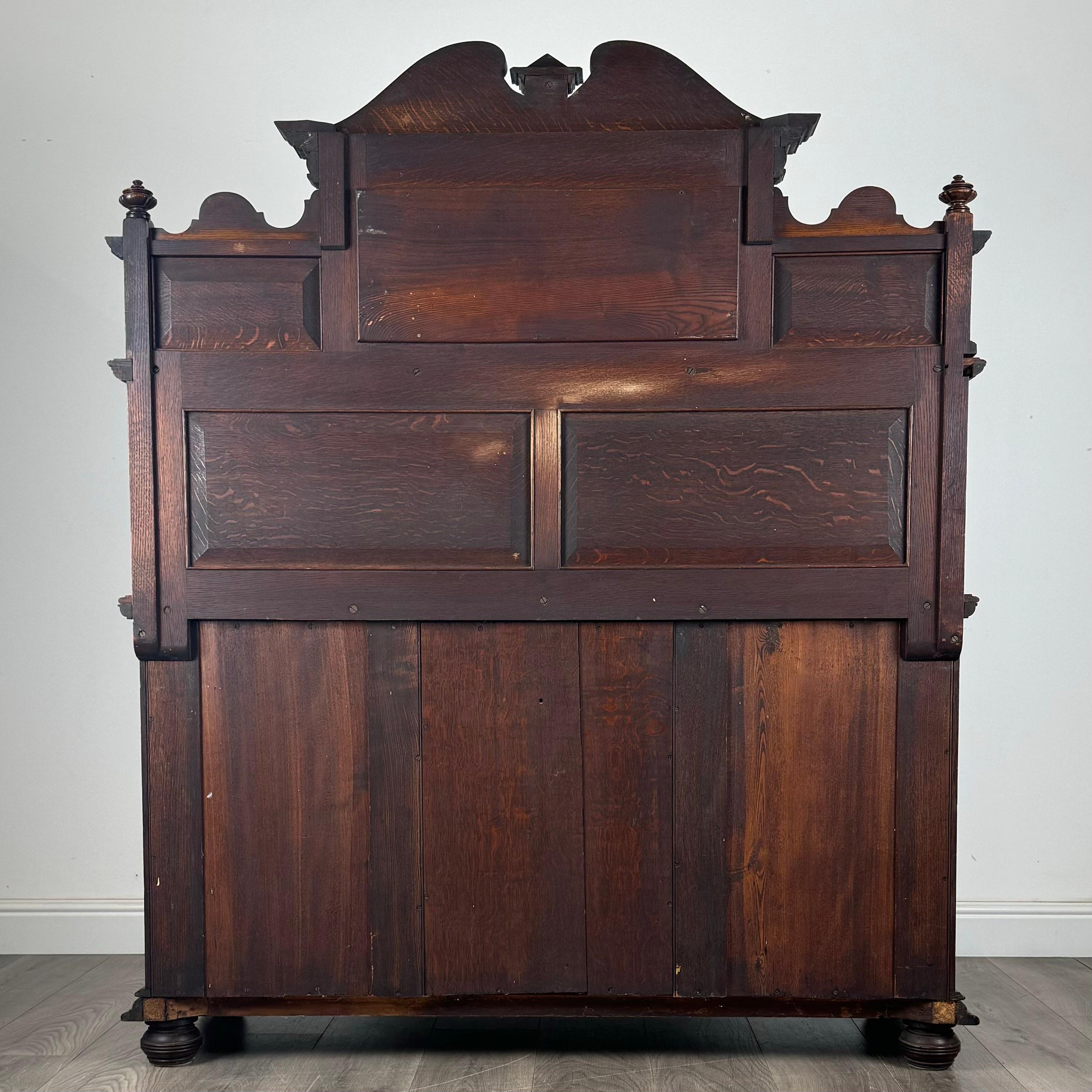 Antikes Sideboard aus Eiche in guter Qualität des 20. Jahrhunderts ( REF AF-3489) im Angebot 2