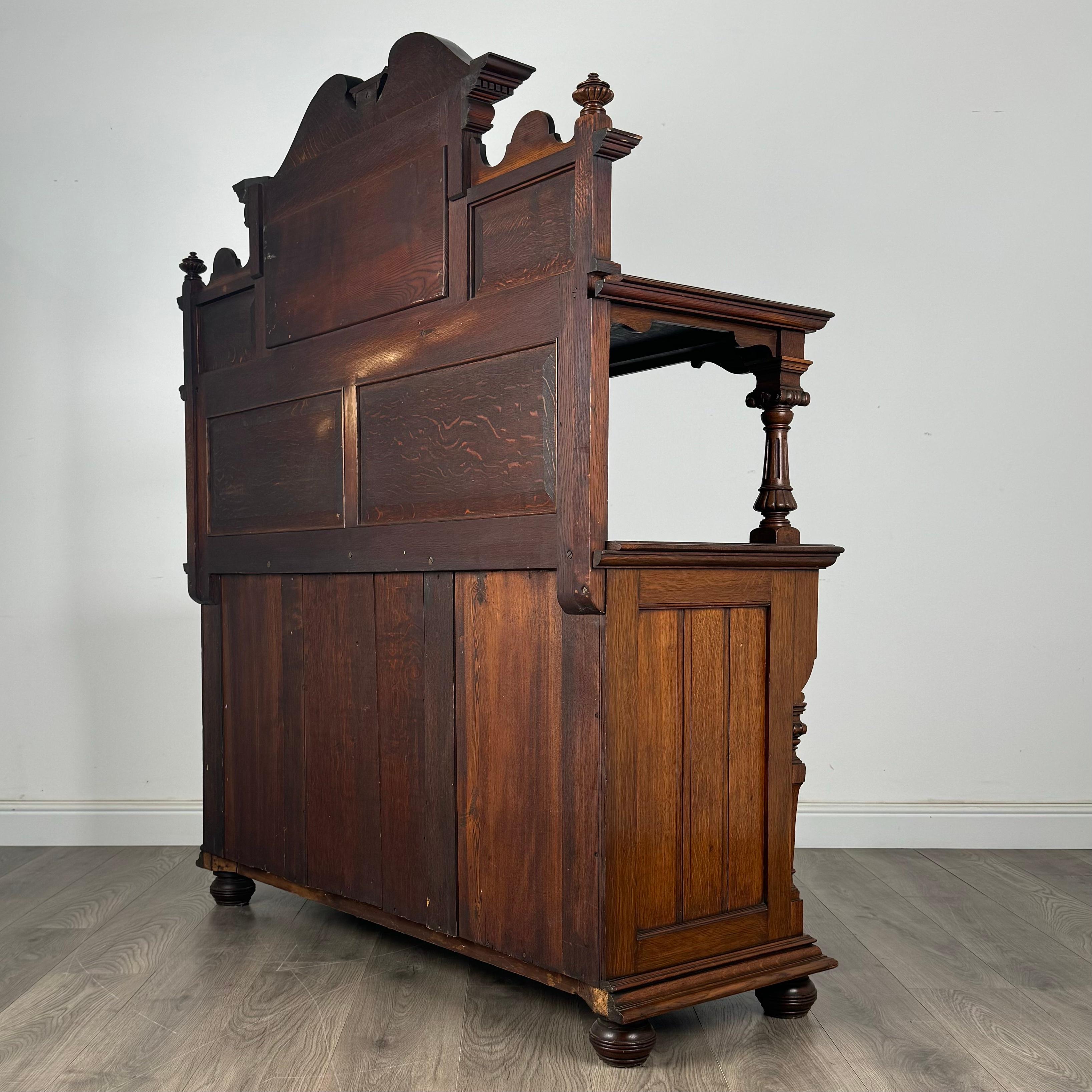 Antikes Sideboard aus Eiche in guter Qualität des 20. Jahrhunderts ( REF AF-3489) im Angebot 3