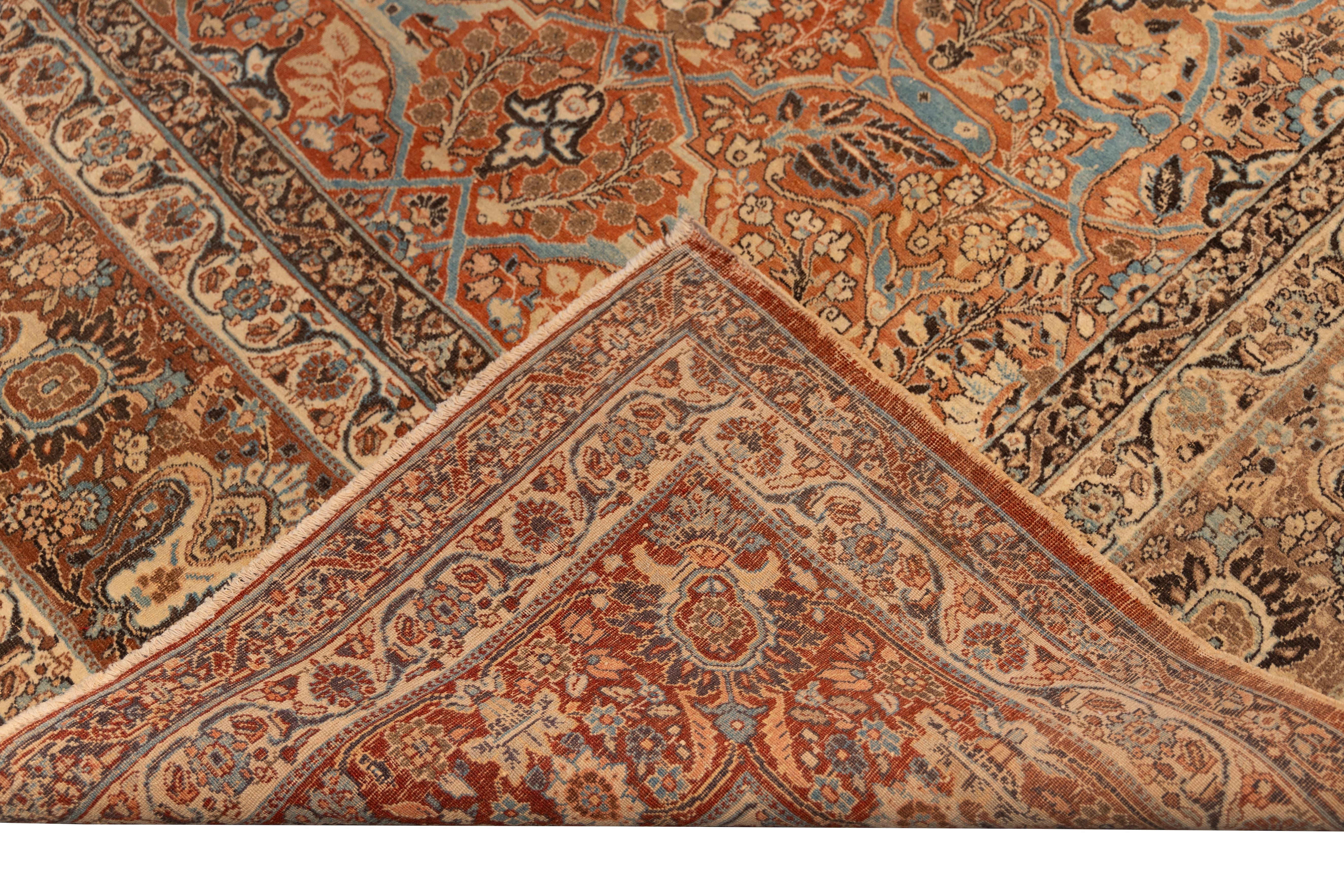 Persian Antique 20th century Hadj jalili tabriz For Sale