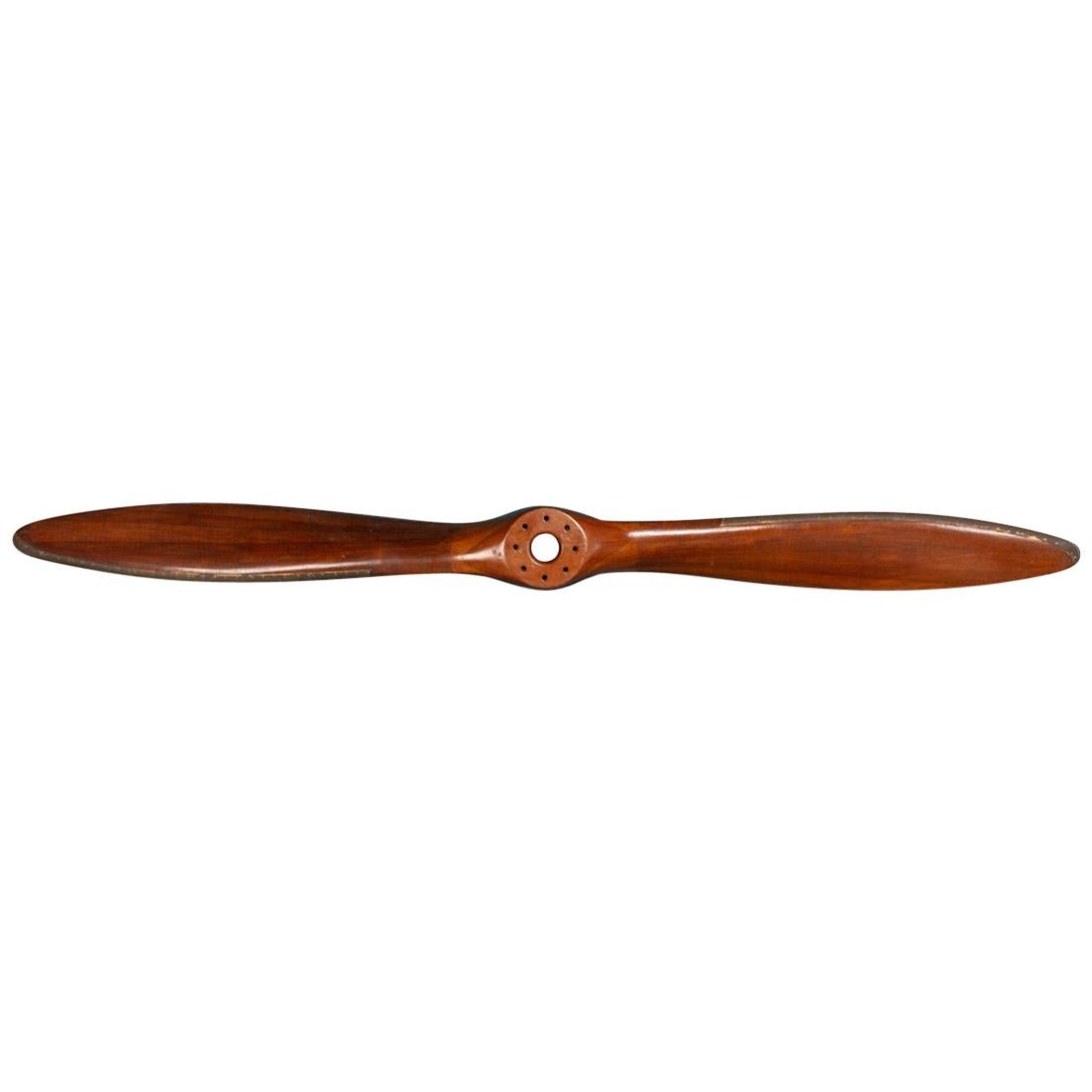 Antiker Propeller aus Mahagoni-Laminat des 20. Jahrhunderts, ca. 1925