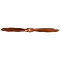 Hélice antigua de caoba laminada del siglo XX, hacia 1925