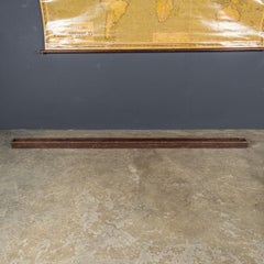 Antique 20th Century Large Scrolled Map Of The World, George Philips c.1918