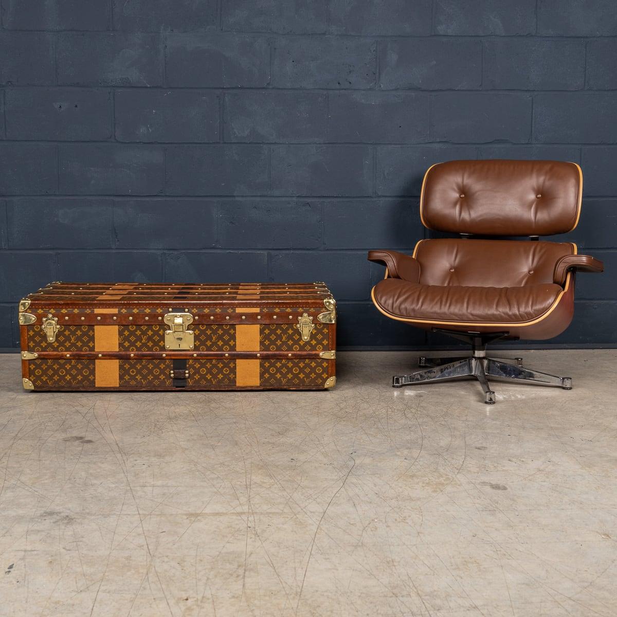 Other Antique 20th Century Louis Vuitton Cabin Trunk In Monogram Canvas, France c.1910