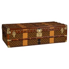 Antique 20th Century Louis Vuitton Cabin Trunk In Monogram Canvas, France c.1910