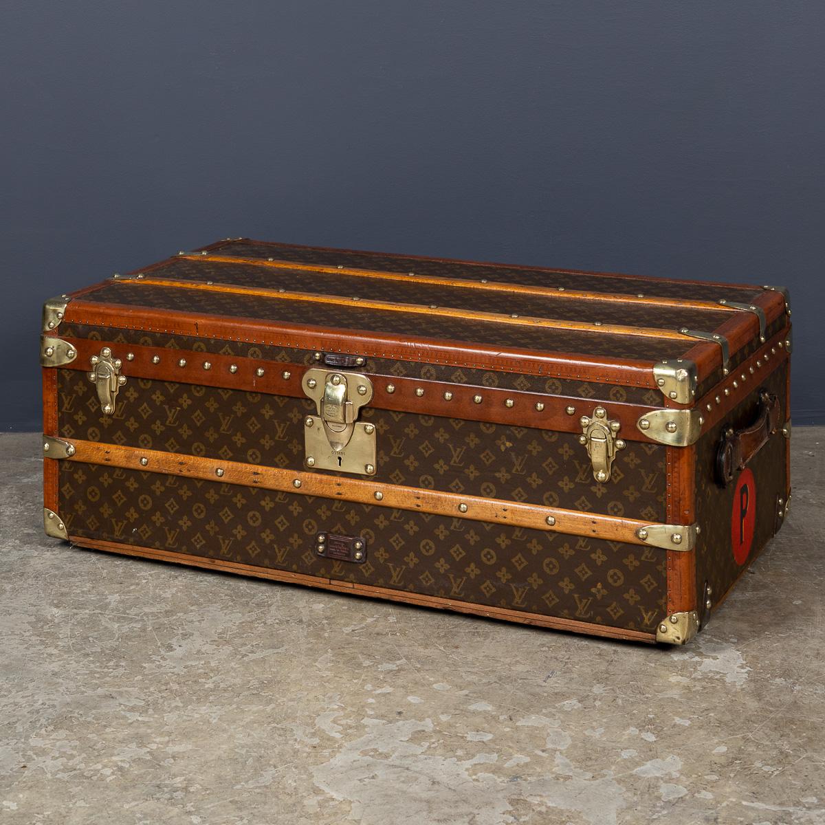 Around the turn of the 19th and 20th century Louis Vuitton had established himself as a market leader in trunk making and needed to set his now famous brand apart from the imitators and competitors. They decided to come up with a logo, a monogram,