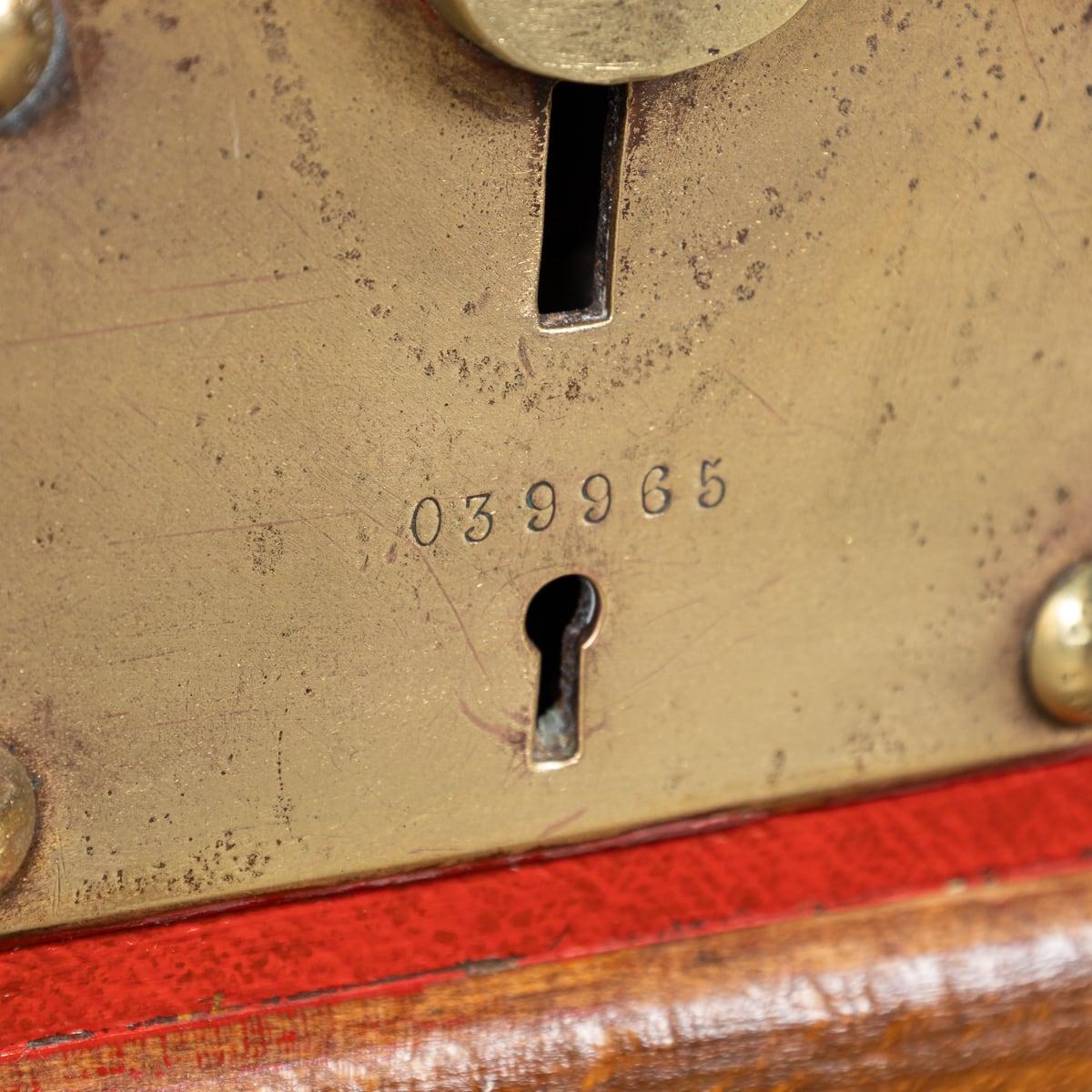 Antique 20th Century Louis Vuitton Courier Trunk In Monogram Canvas c.1910 6