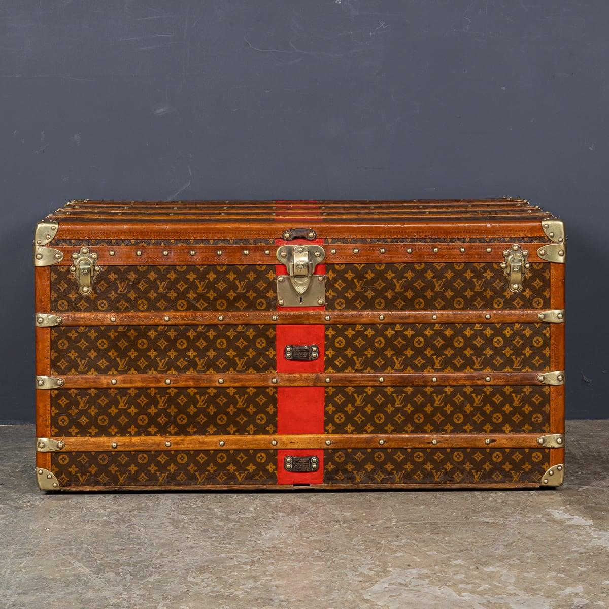 Around the turn of the 19th and 20th century Louis Vuitton had established himself as a market leader in trunk making and needed to set his now famous brand apart from the imitators and competitors. They decided to come up with a logo, a monogram,