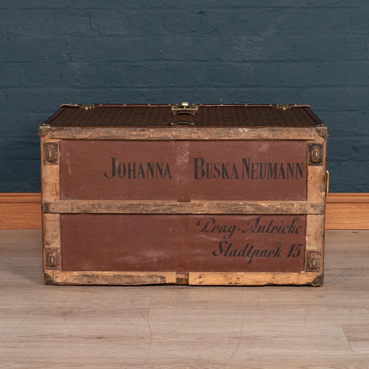 Antique 20th Century Louis Vuitton Hat Trunk, circa 1910 1