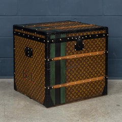 Antique 20th Century Louis Vuitton Hat Trunk In Monogram Canvas, France c.1900