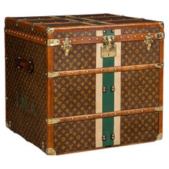 Antico baule per cappelli Louis Vuitton del XX secolo in tela Monogram, Francia c.1920
