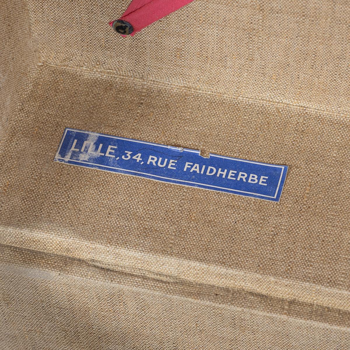 Ancienne malle à chapeau Louis Vuitton du 20ème siècle en toile monogrammée, Paris, vers 1900 en vente 7