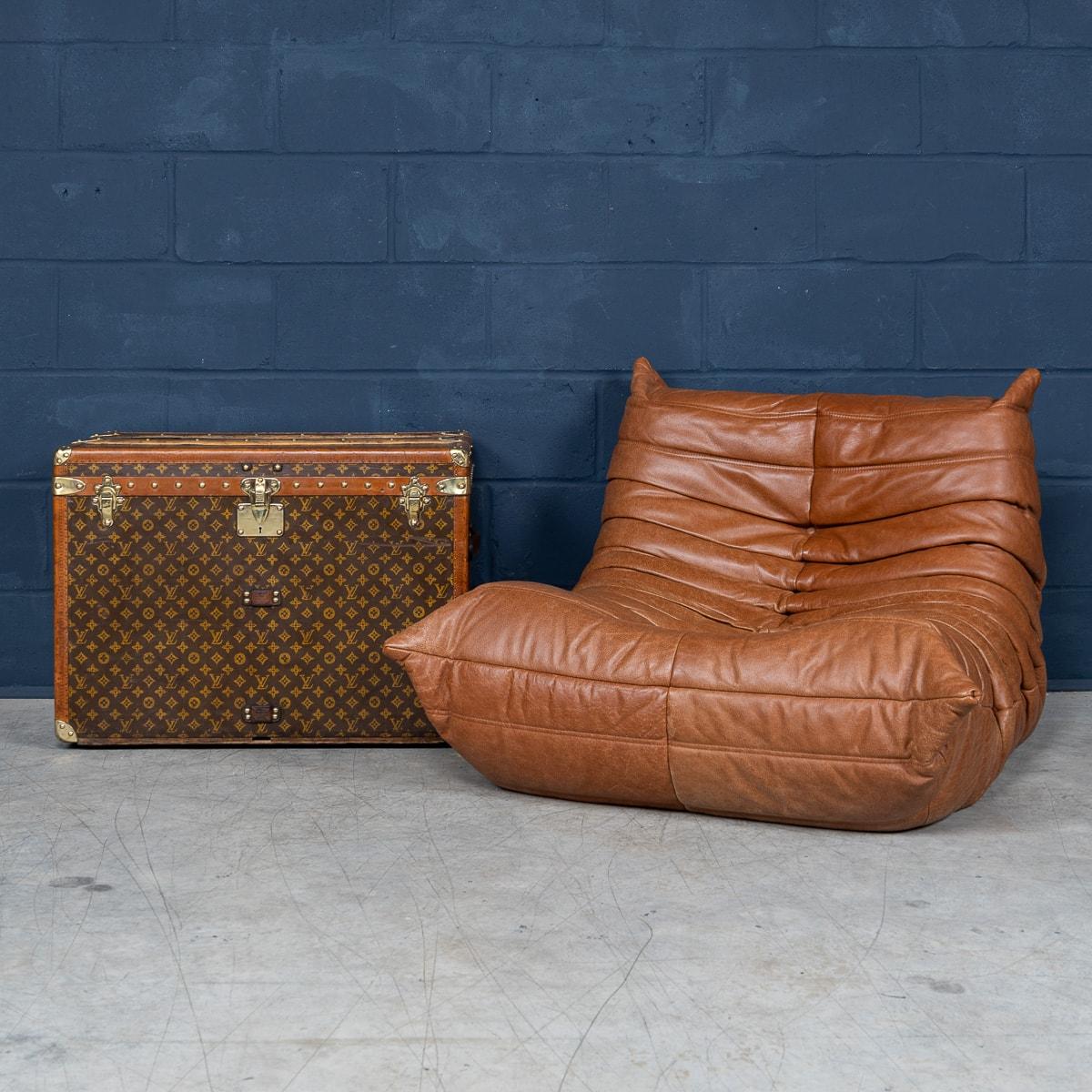Around the turn of the 19th and 20th century Louis Vuitton had established himself as a market leader in trunk making and needed to set his now famous brand apart from the imitators and competitors. They decided to come up with a logo, a monogram,